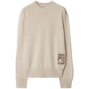 버버리 체크 울 스웨터, 베이지계열, Mid standard XXS(KR 33)