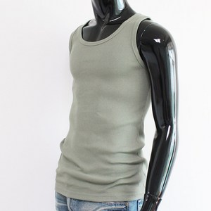 유투 남성용 나시티 국산 골지 일반 남자 기본 티