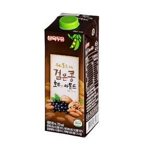 삼육두유 검은콩 호두와 아몬드, 950ml, 12개