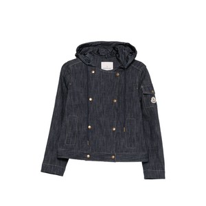 몽클레르 더블 브레스티드 후드 재킷, 블루계열, Numeric 2(KR 66)