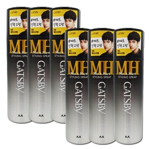 갸스비 매트 앤 하드 스타일링 스프레이, 200ml, 6개