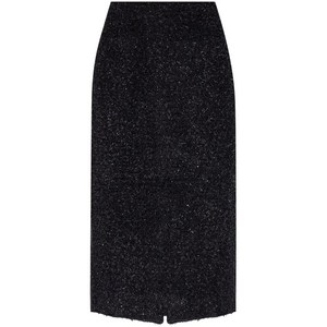 발렌시아가 트위드 미디 스커트