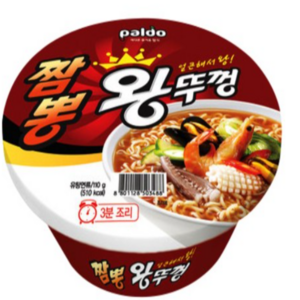 왕뚜껑 짬뽕 컵라면 110g, 10개