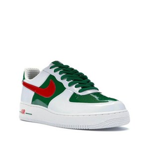 나이키 에어 포스 1 프리미엄 "멕시코" 스니커즈, US men 13(KR 310), 화이트계열+그린계열