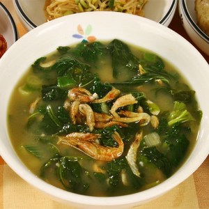 [국배달닷컴] 건새우아욱국(2인분/600g/신선냉장), 1개, 600g