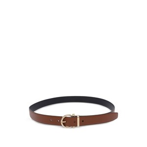 페라가모 간치니 리버서블 벨트, cm 95, 브라운계열+블랙계열