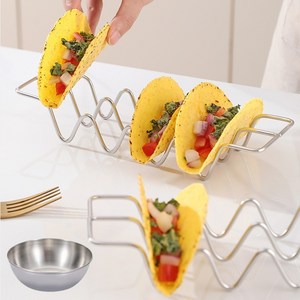 AOHAO 타코 홀더 트레이 2개+소스볼 1개 세트