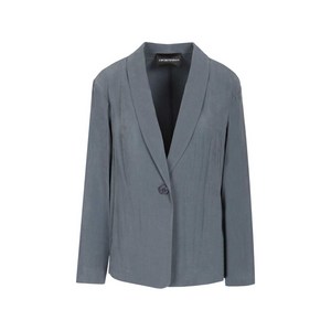 엠포리오아르마니 원 버튼 블레이저, 블루계열, Italy 42(KR 66)