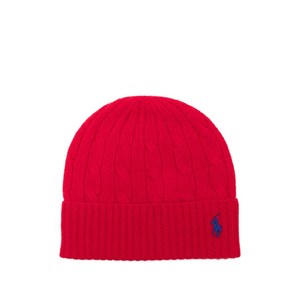 폴로랄프로렌 케이블 니트 비니