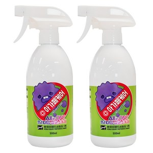 아가페케어 살균 소독제, 500ml, 2개