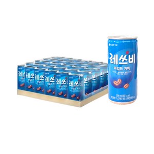 레쓰비 마일드 캔커피, 200ml, 30개