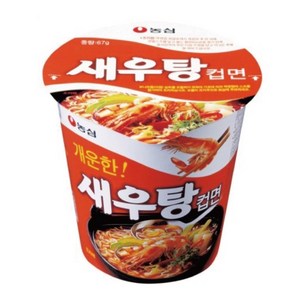 새우탕 컵 67g, 18개