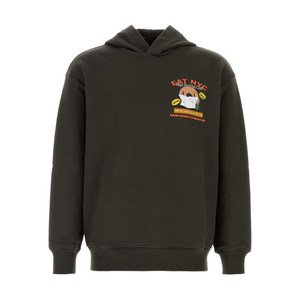 엠포리오아르마니 베이글 프린트 코튼 후디, 브라운계열, Standard M(KR 100)