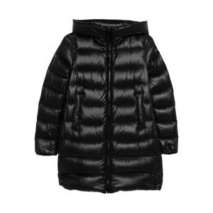 몽클레르 후드 퀼팅 코트, 블랙계열, Numeric 4(KR 88)