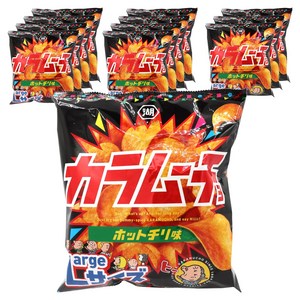 코이케야 카라무쵸 핫 칠리 맛 L, 108g, 12개