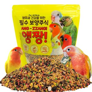 리프패럿 앵무새 필수 보양식 앵짱 사료, 100g, 1개