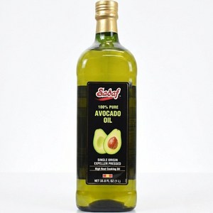 사다프 아보카도 오일 싱글 오리진 익스펠러 프레스, 1L, 3개