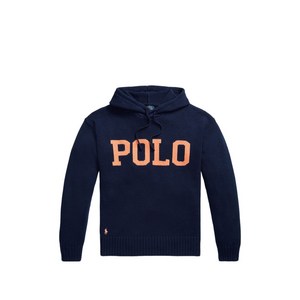 폴로랄프로렌 인타르시아 니트 후디, 블루계열, Standard XL(KR 110)
