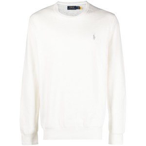 폴로랄프로렌 폴로 포니 자수 허니콤 니트 스웨터, 화이트계열, Standard M(KR 100)