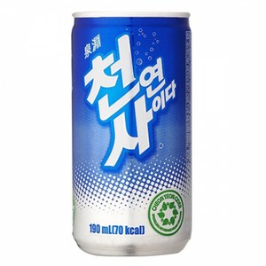 천연사이다 190mlx30캔x3박스, 190ml, 90개