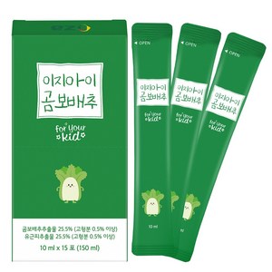 이지바이오메드 이지아이 곰보배추 1세트(총 15포), 10ml, 15개