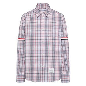 톰 브라운 플레이드 패턴 셔츠, 화이트계열, Numeric 2(KR 100)
