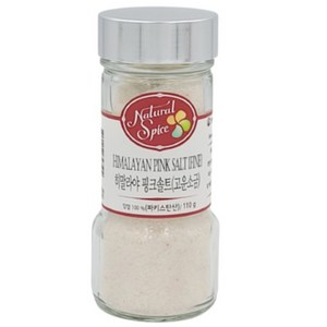 내츄럴스파이스 히말라야 핑크솔트 고운소금, 110g, 1개