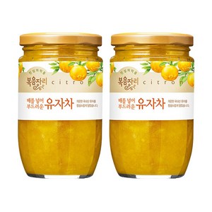 복음자리 배를 넣어 부드러운 유자차