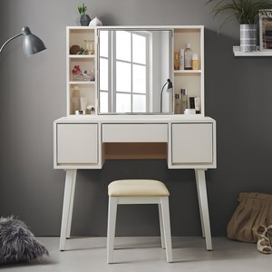 파로마 피오라 수납화장대 세트 방문설치