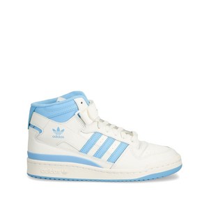 아디다스 포럼 84 하이탑 스니커즈, US 7.5(KR 245), 화이트계열+블루계열