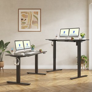 FlexiSpot 전동 모션데스크 EF1 컴퓨터책상 높이조절책상 A/S 5년 높이690-1100mm 학생책상 낮은 높이 사무실책상 게이밍책상