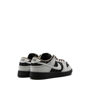 나이키 덩크 로우 브로그 핀스트라이프 스니커즈, US 11(KR 280), 블랙계열+화이트계열