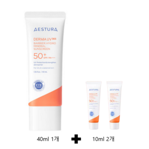 에스트라 더마UV365 장벽수분 무기자차 선크림 SPF50+ PA++++, 60ml, 1개