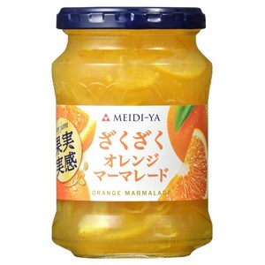 메이지야 과실 실감 서벅서벅 오렌지 마멀레이드 잼, 320g, 1개