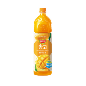 델몬트 망고 로어슈거, 1.5L, 3개