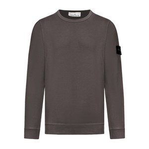 스톤 아일랜드 컴퍼스 로고 긴소매 스웨트셔츠, 그레이계열, Standard M(KR 95)