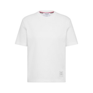 톰 브라운 4 바 스트라이프 디테일 티셔츠, 화이트계열, Italy 40(KR 55)