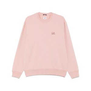 C.P.컴퍼니 로고 자수 스웨트셔츠
