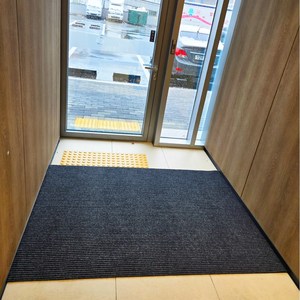 [당일출고]노엣지매트 업소용 발매트 현관매트 바닥매트 주문제작(사이즈 선택), 120cm X 120cm, 다크그레이, 1개