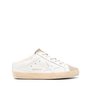 골든 구스 슈퍼스타 사보 레이스업 스니커즈, Italy 38(KR 250), 화이트계열