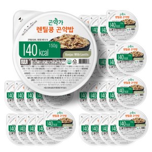 곤약가 렌틸콩 곤약밥, 150g, 30개