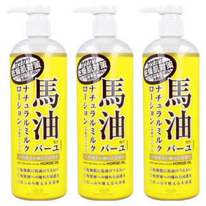 Loshi 마유 밀크 로션, 485ml, 3개