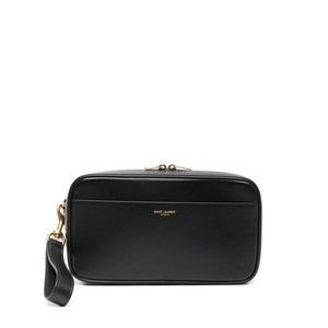 생로랑 지퍼 리스틀릿 트래블 파우치