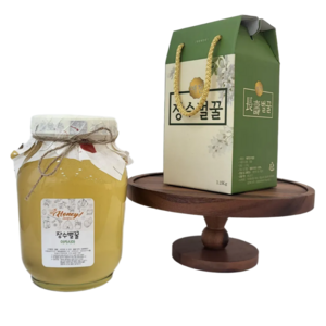 국내산 아카시아 꿀 100% 벌꿀 100프로 국산 꿀 2.4kg 장수벌꿀, 2.4kg, 1개