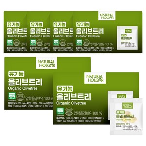 네츄럴올가 유기농 올리브트리 지중해 올리브오일 캡슐, 14회분, 6박스