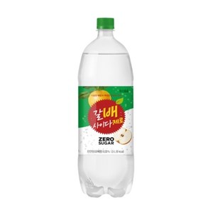갈아만든배 사이다 제로, 1.5L, 12개