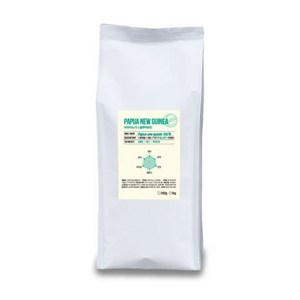 이런커피 스페셜티 싱글오리진 파푸아뉴기니 블루마운틴 원두, 1개, 1kg, 홀빈(분쇄안함)