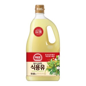 해표 콩기름 식용유, 1.5L, 6개