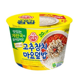 오뚜기 컵밥 고추참치 마요덮밥, 280.5g, 12개