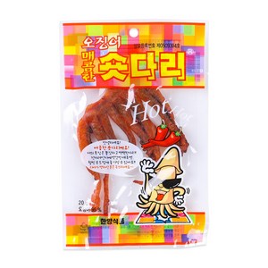 한양식품 매콤한 숏다리, 20g, 10개